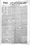 Weekly True Sun Sunday 10 January 1841 Page 1