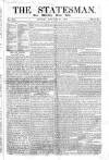 Weekly True Sun Sunday 24 January 1841 Page 1