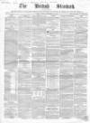 British Standard Friday 25 September 1857 Page 1