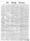 British Standard Friday 09 October 1857 Page 1