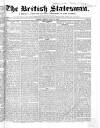 British Statesman Sunday 12 June 1842 Page 1