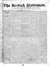 British Statesman Saturday 26 November 1842 Page 1