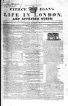 Pierce Egan's Life in London, and Sporting Guide Sunday 10 September 1826 Page 1