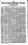 Airdrie & Coatbridge Advertiser Saturday 11 October 1862 Page 1