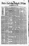 Airdrie & Coatbridge Advertiser Saturday 08 November 1862 Page 1