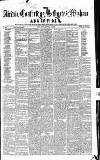 Airdrie & Coatbridge Advertiser Saturday 07 October 1865 Page 1