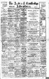 Airdrie & Coatbridge Advertiser Saturday 08 April 1911 Page 1