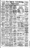 Airdrie & Coatbridge Advertiser Saturday 09 November 1912 Page 1
