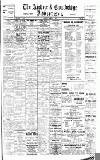 Airdrie & Coatbridge Advertiser Saturday 25 December 1920 Page 1