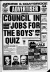 Airdrie & Coatbridge Advertiser Friday 13 January 1989 Page 1