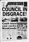 Airdrie & Coatbridge Advertiser Friday 22 January 1993 Page 1