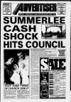 Airdrie & Coatbridge Advertiser Friday 07 January 1994 Page 1
