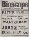 The Bioscope Friday 18 September 1908 Page 1