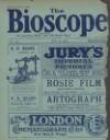 The Bioscope Thursday 13 May 1909 Page 1