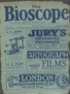 The Bioscope Thursday 01 July 1909 Page 1