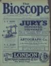The Bioscope Thursday 29 July 1909 Page 1