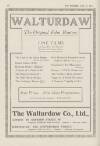 The Walturdaw Co., Lt 9 LONDON : 40, GERRARD STREET, W. Telephones : GERRARD 8264 and 8265. Telegrams : "
