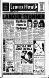 Lennox Herald Friday 31 January 1986 Page 1
