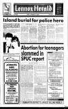 Lennox Herald Friday 10 January 1992 Page 1