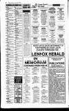Lennox Herald Friday 20 January 1995 Page 28