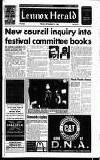 Lennox Herald Friday 01 November 1996 Page 1