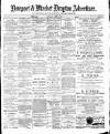 Newport & Market Drayton Advertiser Saturday 13 April 1889 Page 1