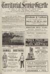 Volunteer Service Gazette and Military Dispatch Wednesday 04 November 1908 Page 1