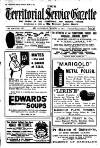 Volunteer Service Gazette and Military Dispatch Saturday 21 March 1914 Page 1