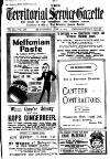 Volunteer Service Gazette and Military Dispatch Saturday 27 June 1914 Page 1
