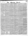 Morning Herald (London) Thursday 29 March 1827 Page 1