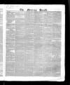 Morning Herald (London) Saturday 11 September 1830 Page 1