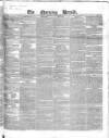 Morning Herald (London) Saturday 29 October 1831 Page 1