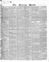 Morning Herald (London) Monday 08 April 1833 Page 1