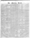 Morning Herald (London) Saturday 29 March 1834 Page 1