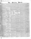 Morning Herald (London) Tuesday 30 August 1836 Page 1