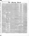 Morning Herald (London) Thursday 12 October 1837 Page 1