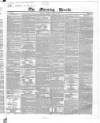 Morning Herald (London) Saturday 14 April 1838 Page 1