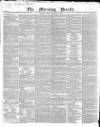 Morning Herald (London) Tuesday 08 January 1839 Page 1
