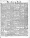 Morning Herald (London) Wednesday 29 May 1839 Page 1