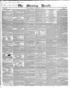Morning Herald (London) Saturday 14 September 1839 Page 1