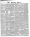 Morning Herald (London) Thursday 07 November 1839 Page 1
