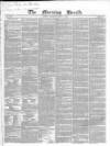 Morning Herald (London) Saturday 07 March 1840 Page 1