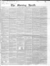 Morning Herald (London) Wednesday 03 June 1840 Page 1