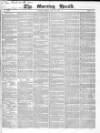 Morning Herald (London) Monday 15 June 1840 Page 1