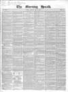 Morning Herald (London) Tuesday 14 July 1840 Page 1