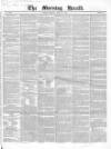 Morning Herald (London) Monday 03 August 1840 Page 1