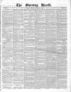 Morning Herald (London) Thursday 08 October 1840 Page 1