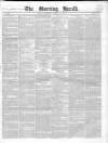 Morning Herald (London) Wednesday 21 October 1840 Page 1