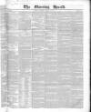 Morning Herald (London) Saturday 09 January 1841 Page 1
