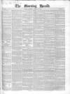 Morning Herald (London) Saturday 30 January 1841 Page 1